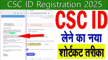 New csc registration process 2025 | csc I