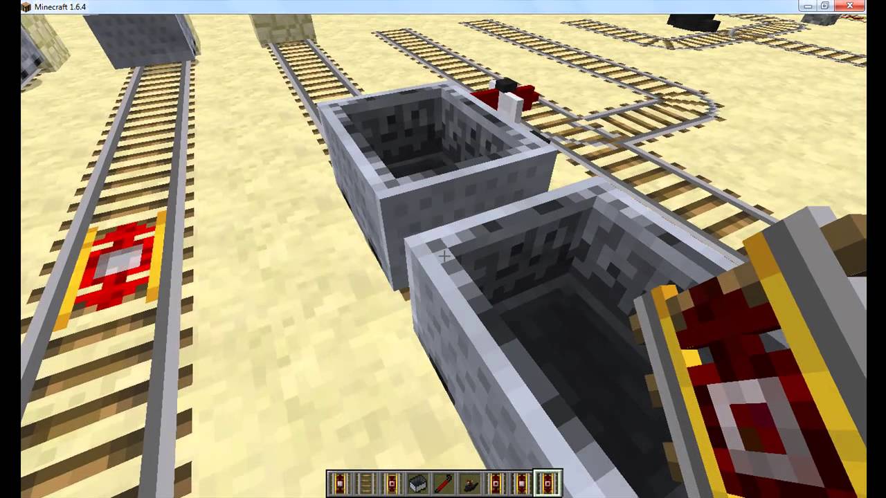 Гайд по RailCraft 8.3.1.0. Виды рельс.