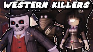 ALL 3 NEW Killers From The Western Update // 🔪Survive The Killer