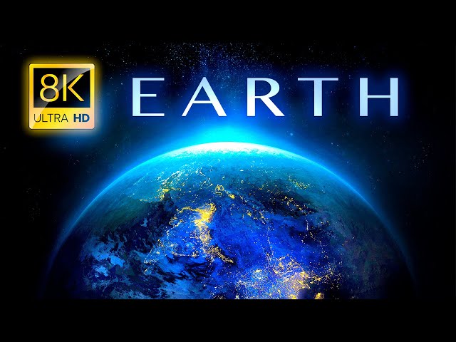 EARTH in 8K ULTRA HD - Tour Through the Planet Earth - Best Places and Animals Relaxing Music 8K TV class=