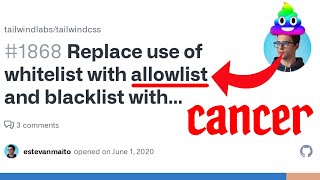 Stop Changing Words For Fake Reasons (muh allowlist/denylist)