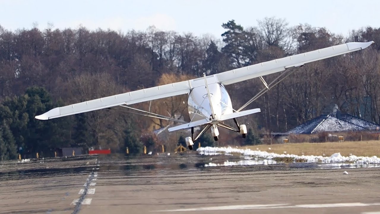 Low Passes | Plane Spotting At Kyritz Airport (EDBK) | 4K