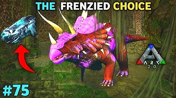 THE FRENZIED CHOICE DUNGEON | GET TEK SLEEPING TRIPOD | ARK MOBILE BRUTAL GAMEPLAY #75