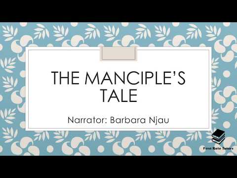 Video: Ano ang isinuot ng Manciple?