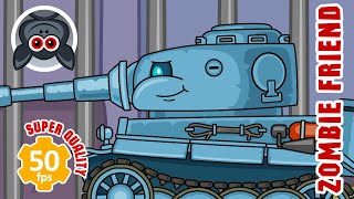 Making a Zombie friend. “Space Invaders”. Tank animation