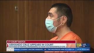 Arraignment hearing for accused killer of Bakersfield teen continued to next month