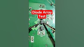 How to Test a Diode Array (Double Diode) with a Multimeter | SMD Diode Testing #shorts