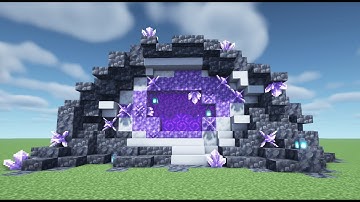 MINECRAFT | Geode Portal Design