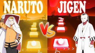 Naruto Vs Jigen | Naruto Blue Bird, Boruto Theme Song - Tiles Hop EDM Rush! screenshot 4