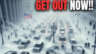 America now! 14 million Americans will freeze. Buffalo in New York suffers from snow storm