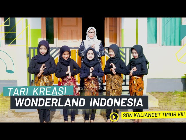 TARI KREASI WONDERLAND INDONESIA _ SDN KALIANGET TIMUR VIII class=