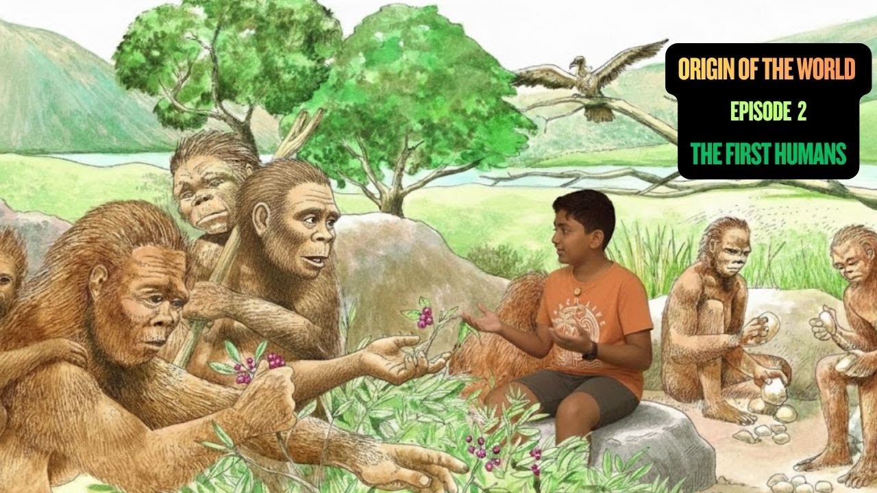 First Developed Humans Origin of the World – Episode 2: The First Humans | Early Human History ...