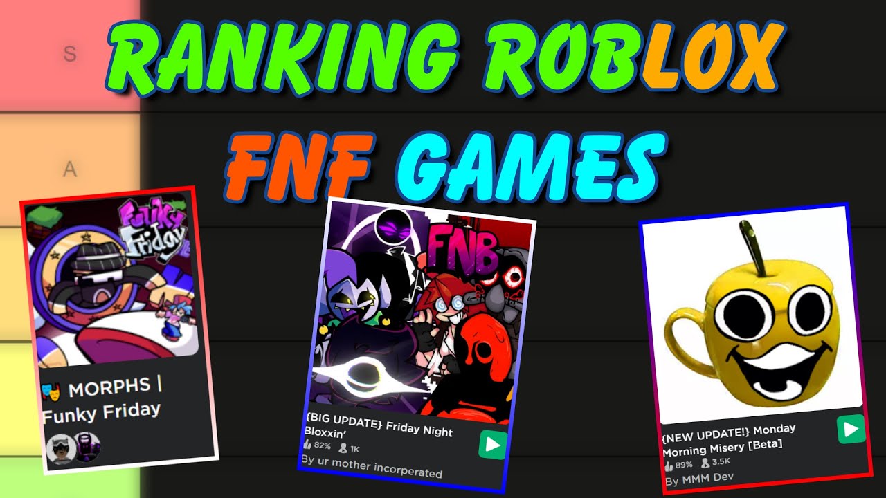 The BEST ROBLOX FNF GAMES in 2022?! (Roblox Friday Night Funkin') 