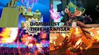 Olympus XII Showcase - Special Attacks & Victory Poses | Digimon Story Time Stranger