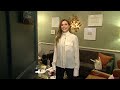 Elizabeth Olsen backstage at James Corden