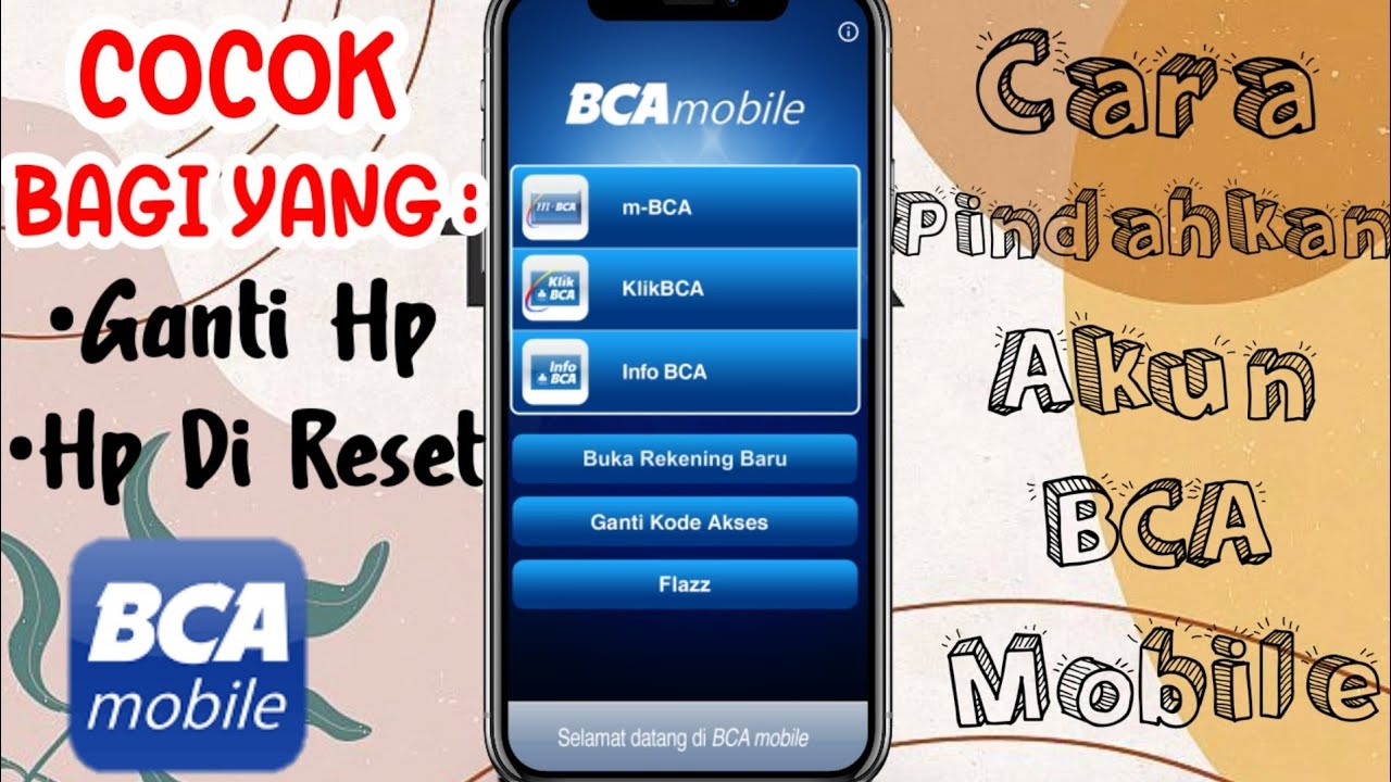 Cara Memindahkan Akun Bca Mobile Ke Hp Baru Cara Terbaru 2021 Youtube<script async src=