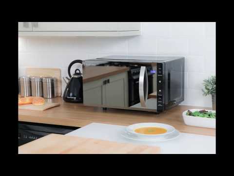 russell hobbs rhfm2363b 800 watts flatbed microwave