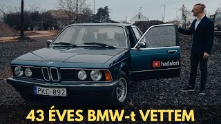 43 éves BMW-t VETTEM, E23 735i