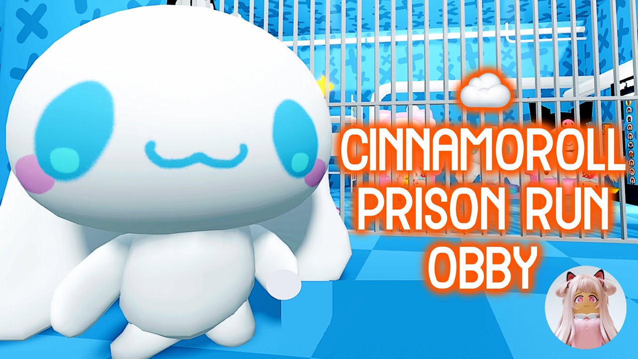 ☁️ CINNAMOROLL'S PRISON RUN! (Obby) | Roblox Obby Gameplay Full Walkthrough No death [4K]