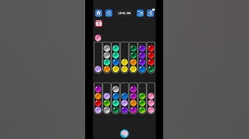 Lv 388 Ball Sort Puzzle - Color Game / 顏色分類遊戲 / ボールソーティングパズル (Guru Game)  #ballsortpuzzle