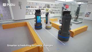 PUDU Scheduling 2.0 – Multi-Robot Path Planning Optimization | Xtrike Robotics(Malaysia Distributor)