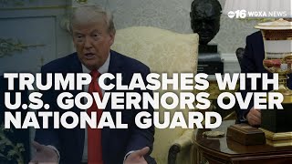 Governors push back against Trump suggestion to deploy National Guard to major US cities