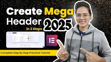 How to Create Header Mega Menu on WordPress Elementor ~ 2025 || Mega Menu Complete Tutorial