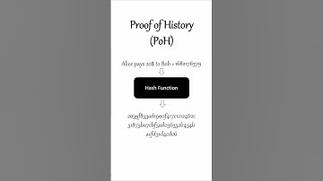 Visualizing Proof of History (PoH) Consensus Algorithm in Blockchain