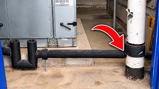 HVAC Drain Line How Not To Install? Have To See This.