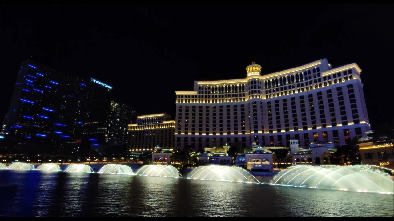 Bellagio Fountain Time to Say Goodbye Compilation YouTube