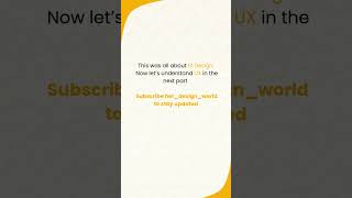 What is UI/UX Design? | Explained Simply | UI/UX Basics #uidesign #designer #shorts #viralshorts