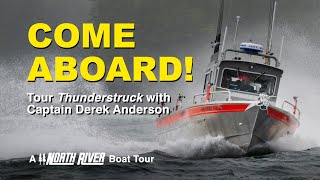 Come Aboard! Tour Screamin' Reels' custom 32' Offshore Walk Around with Captain Derek Anderson