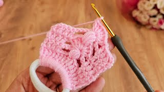 muy hermoso ⚘️ very easy crochet hair band making / Como hacer una diadema a crochet muy facil