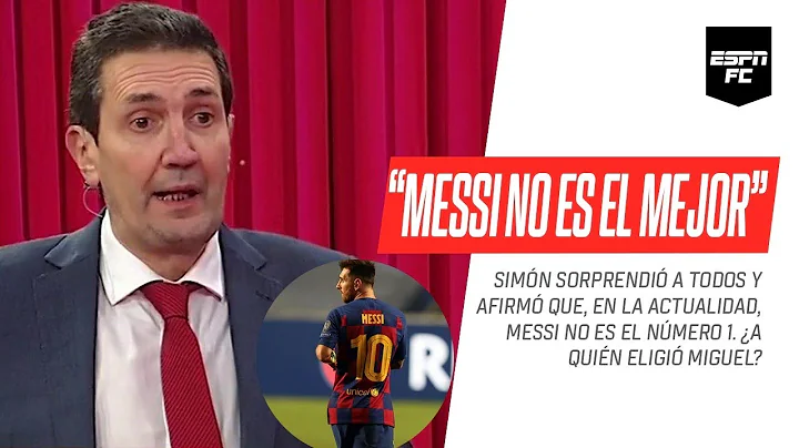 BOMBA! Miguel #Simn afirm que "#Messi no es el mej...