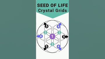 How To Use The Seed Of Life Crystal Grid #sacredgeometry