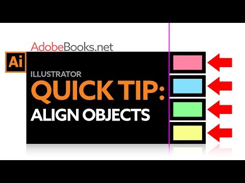 Align Objects | Illustrator Quick Tip