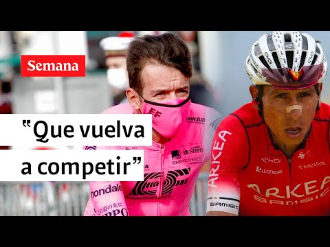 Así ve Rigoberto Urán el futuro de Nairo Quintana | Semana Noticias