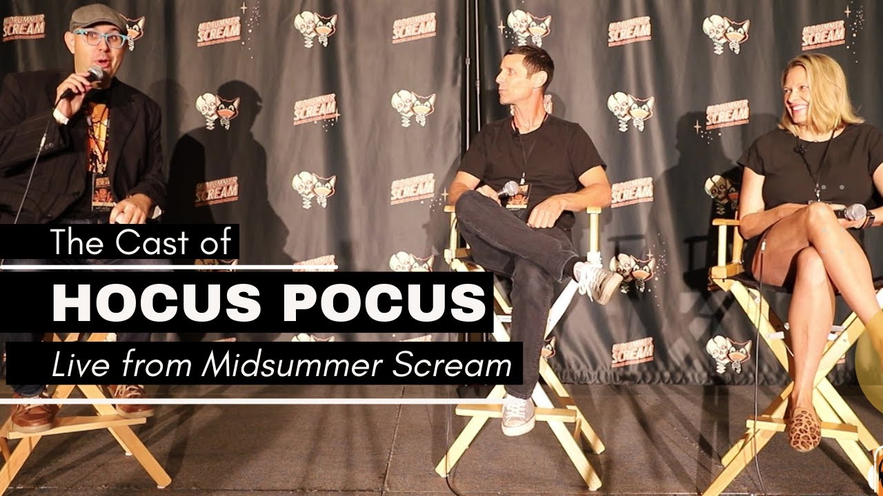 A Chat with the Hocus Pocus Cast #hocuspocus #disney #midsummerscream #halloween