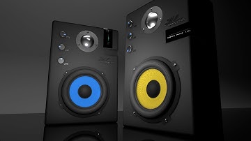 How To Model Speaker In Cinema 4D | Timelapse |