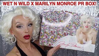 MARILYN MONROE X WETNWILD MAKEUP COLLECTION REVIEW, TUTORIAL