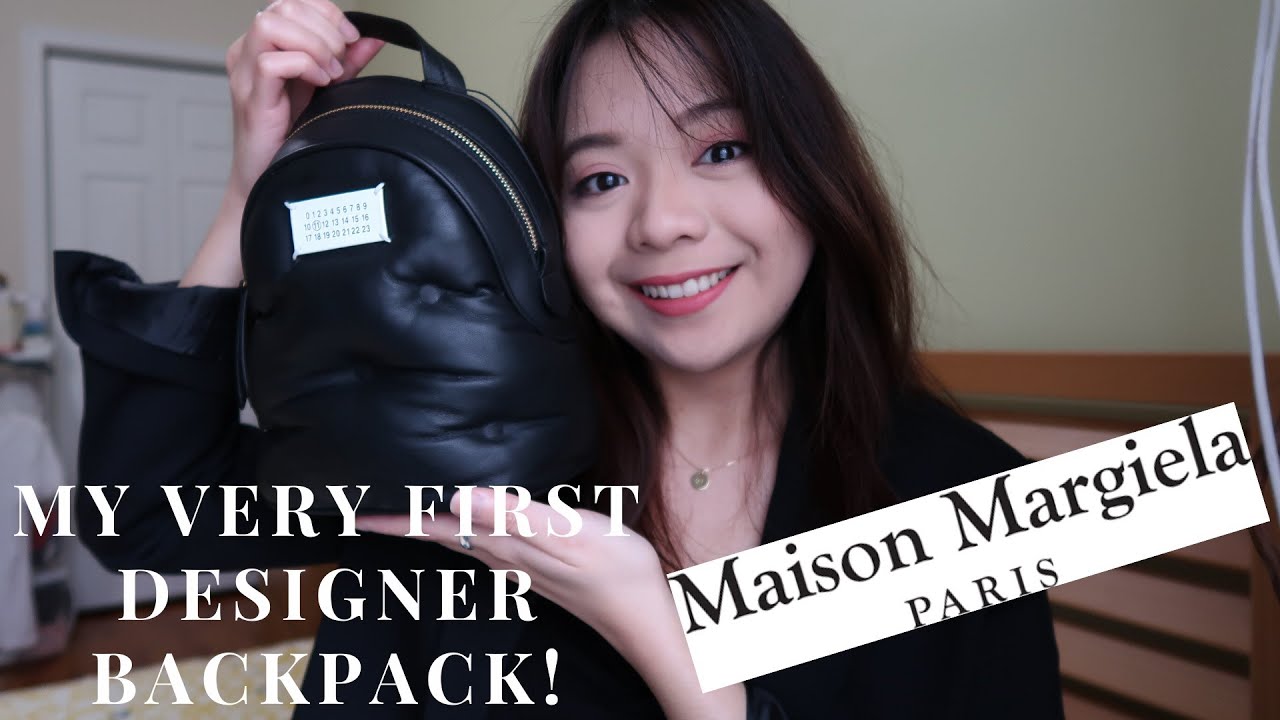 Maison Margiela Glam Slam Bag Review | MY FIRST DESIGNER BACKPACK