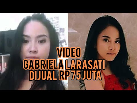 Video Viral Gabriela Larasati Di Jual Rp 75 Juta