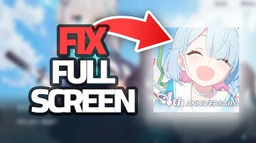 How To Fix Blue Archive Full Screen Problem | Final Solution