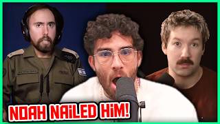Noah Samsen EVISCERATES Asmongold | Hasanabi Reacts