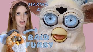 How To Make A Bald Hairless Furby || Cursed Tutorial