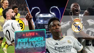 Real Madrid vs. Dortmund LIVE REACTION - Champions League Final | Vini Ballon D'OR | Adeyemi