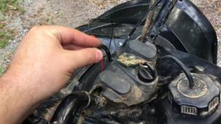 Yamaha Wolverine 450 4x4 starter relay bypass