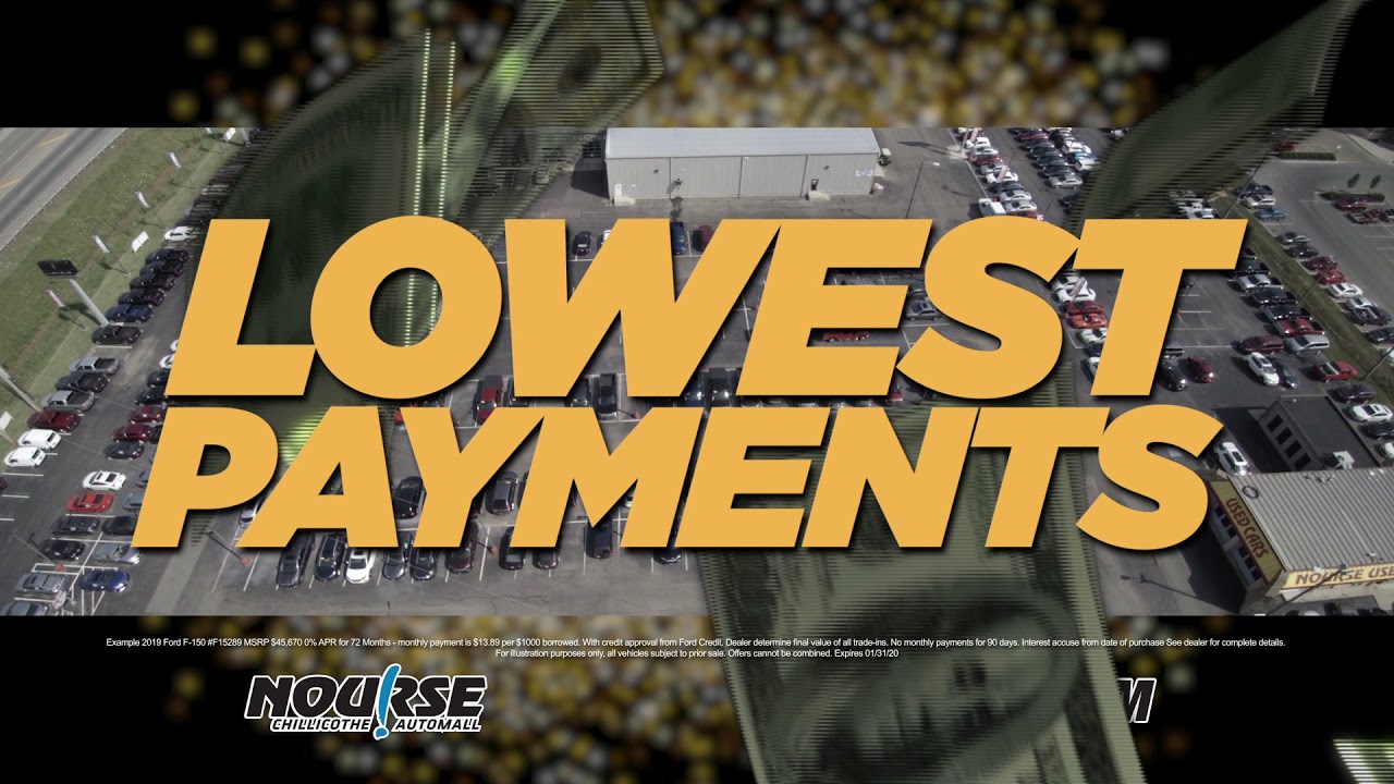 Sale of the Decade at Southern Ohio's 1 Nourse Chillicothe Automall