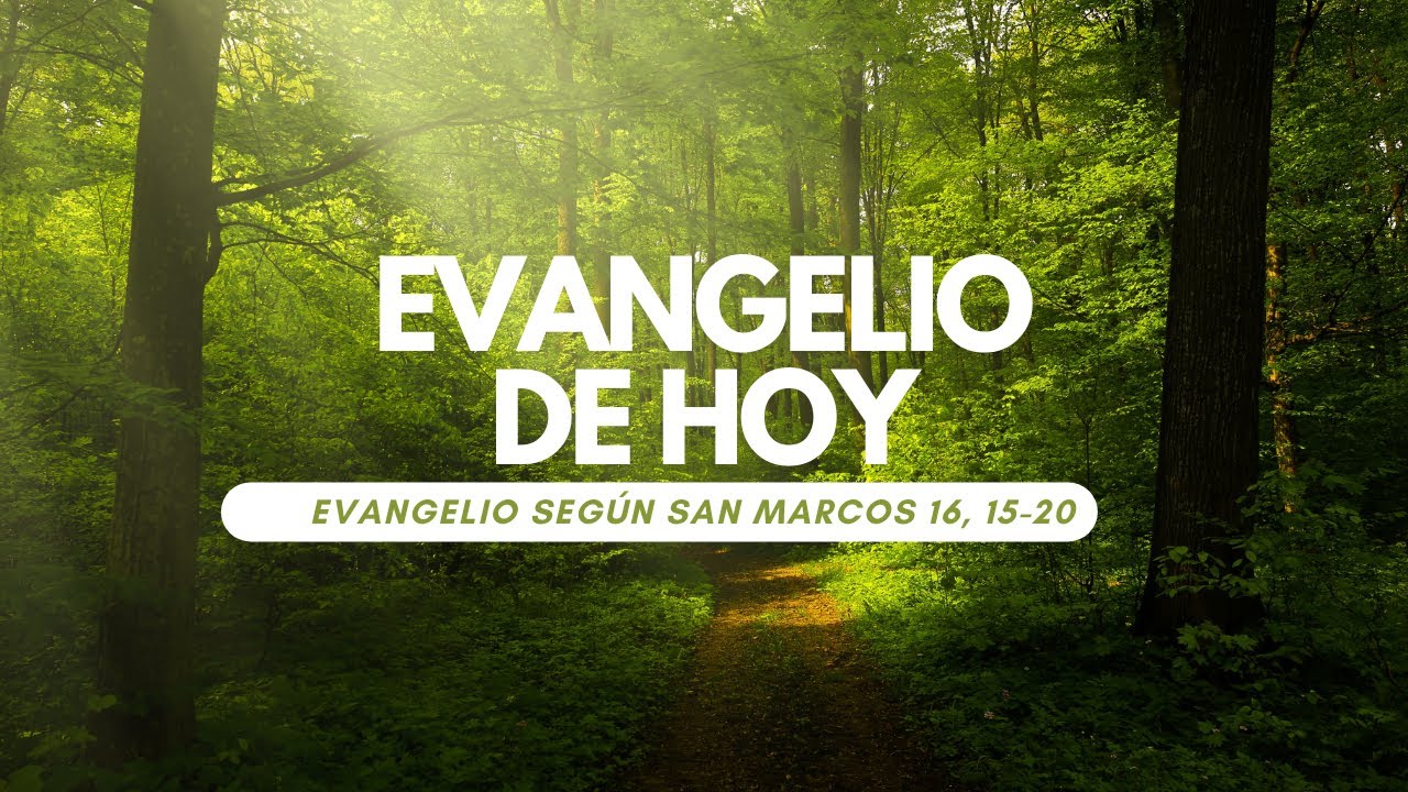 EVANGELIO DE HOY 25 DE ABRIL - YouTube