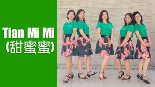 Tian Mi Mi (甜蜜蜜) Line Dance (demo & count)